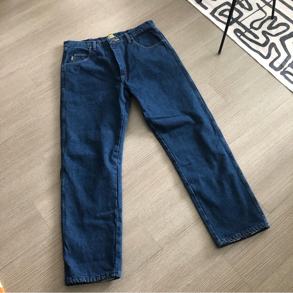 Cabelas Flannel lined jeans